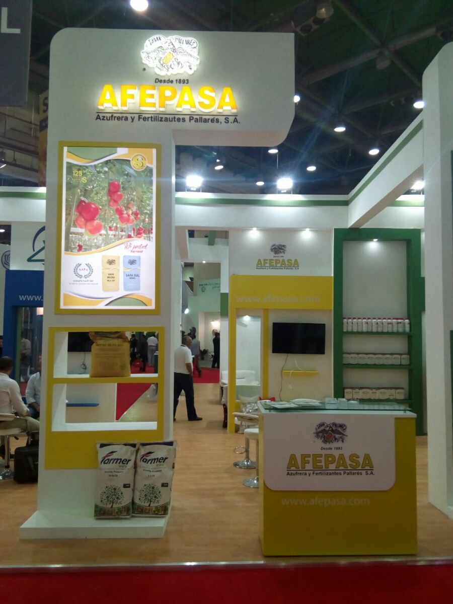 AFEPASA expone por primera vez en la SAHARA International Agricultural Exhibition.