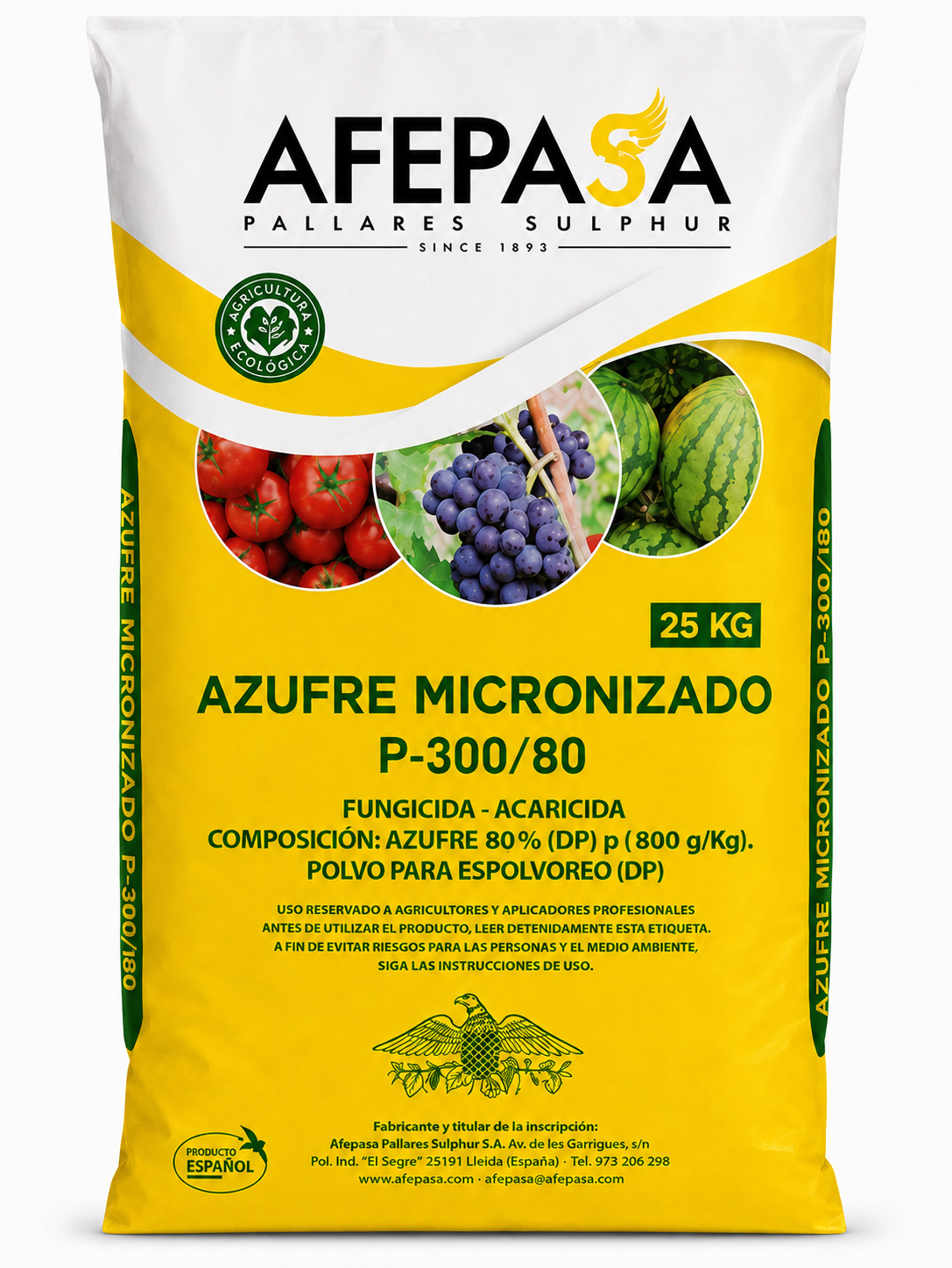 AZUFRE MICRONIZADO P300/80