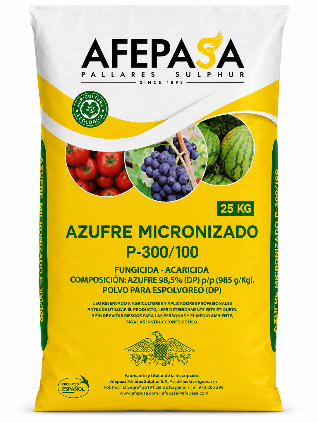 MICRONIZED SULPHUR 98,5%