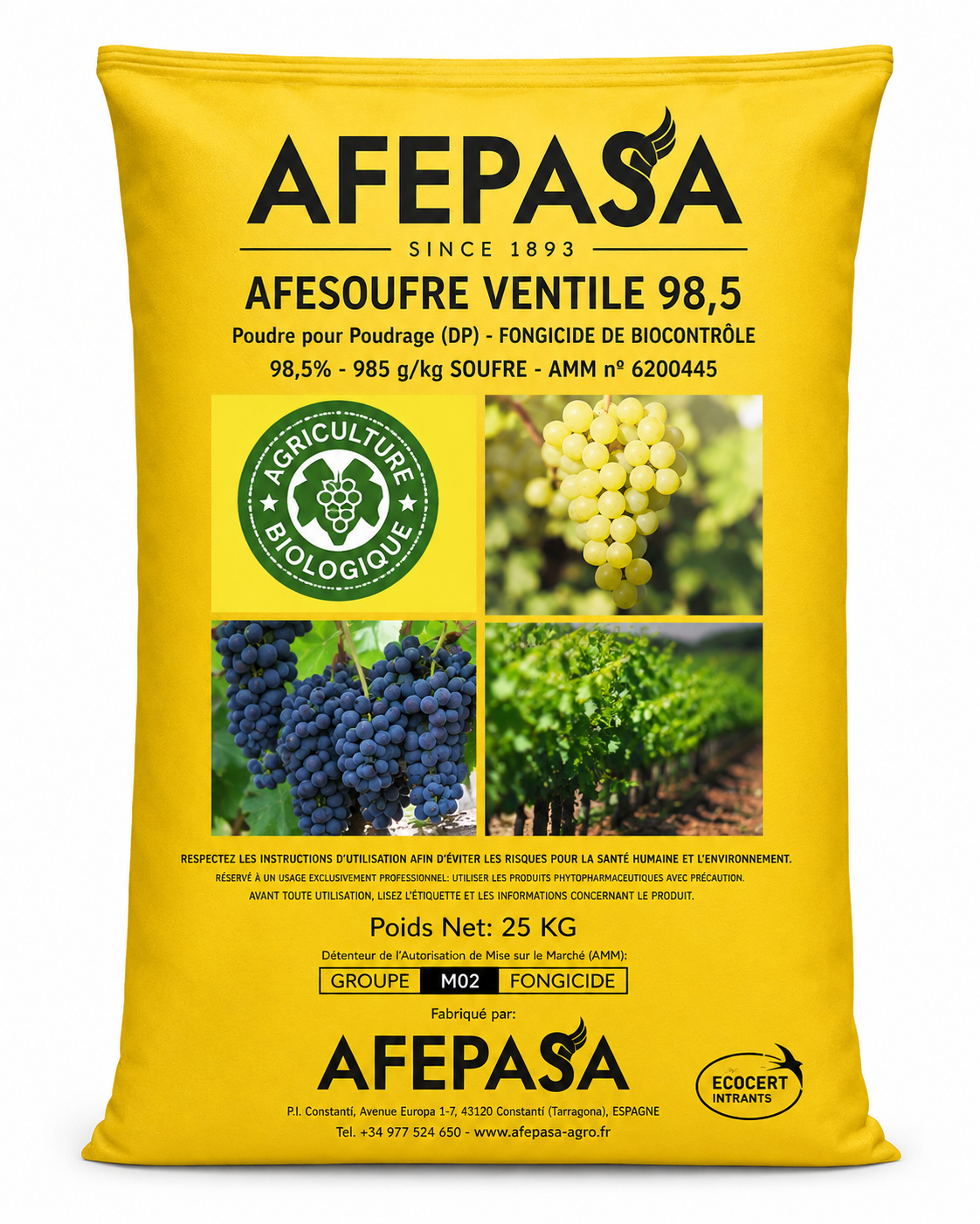 AFESOUFRE VENTILE 98,5