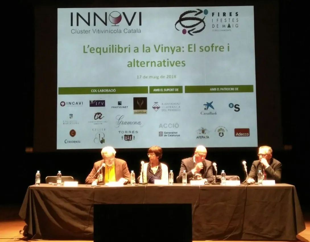 LA JORNADA ANUAL DE VITIVULTURA DE INNOVI SE CENTRA EN EL AZUFRE