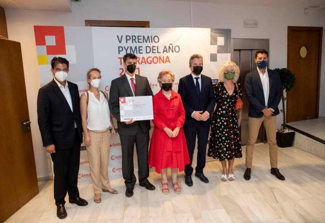 AFEPASA, Premio PYME del Año 2021 en Tarragona en la categoría de Internacionalización