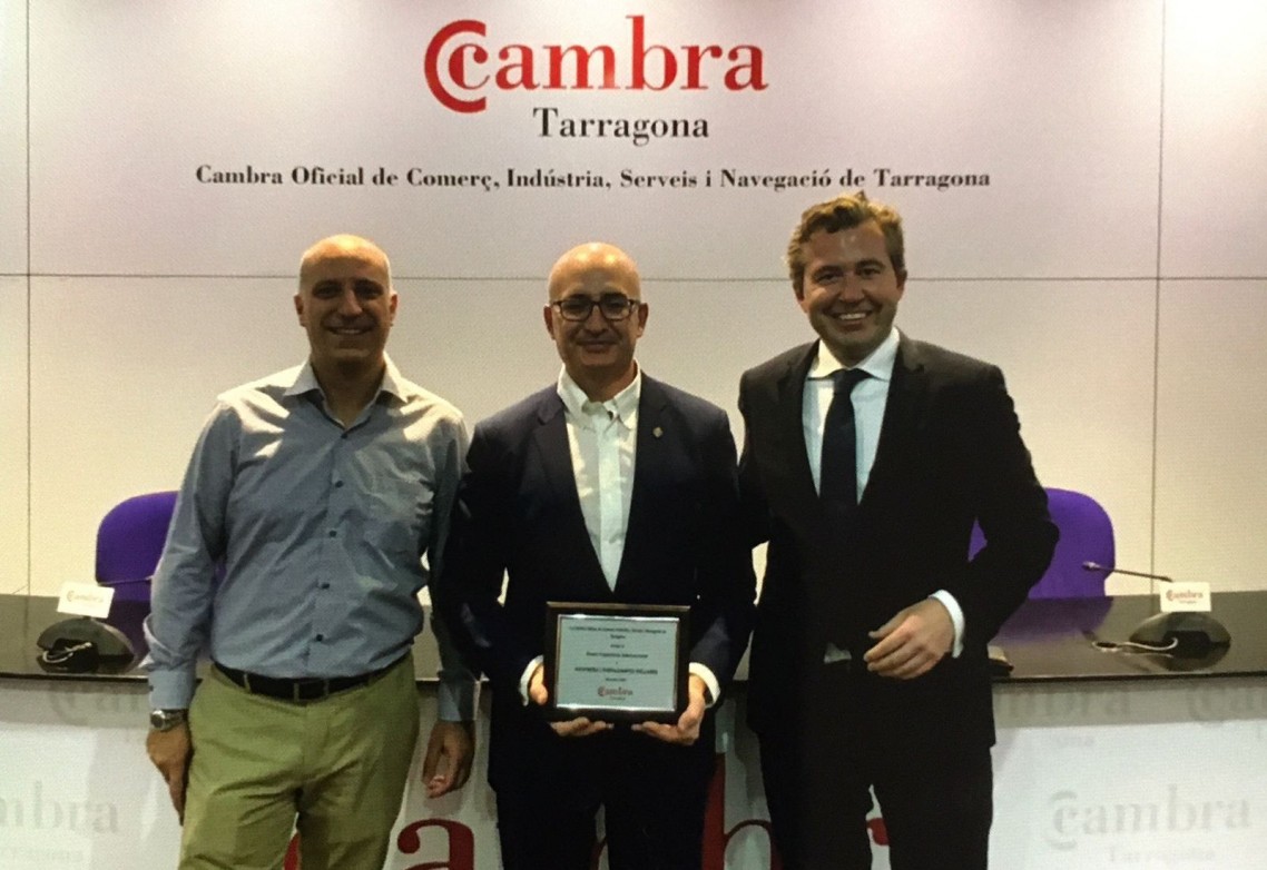AFEPASA, Premio a la Trayectoria Internacional de la Cámara de Comercio de Tarragona