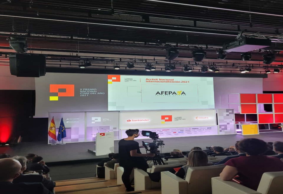 AFEPASA, finalista en el Premio a la Internacionalización de la Cámara de Comercio de España